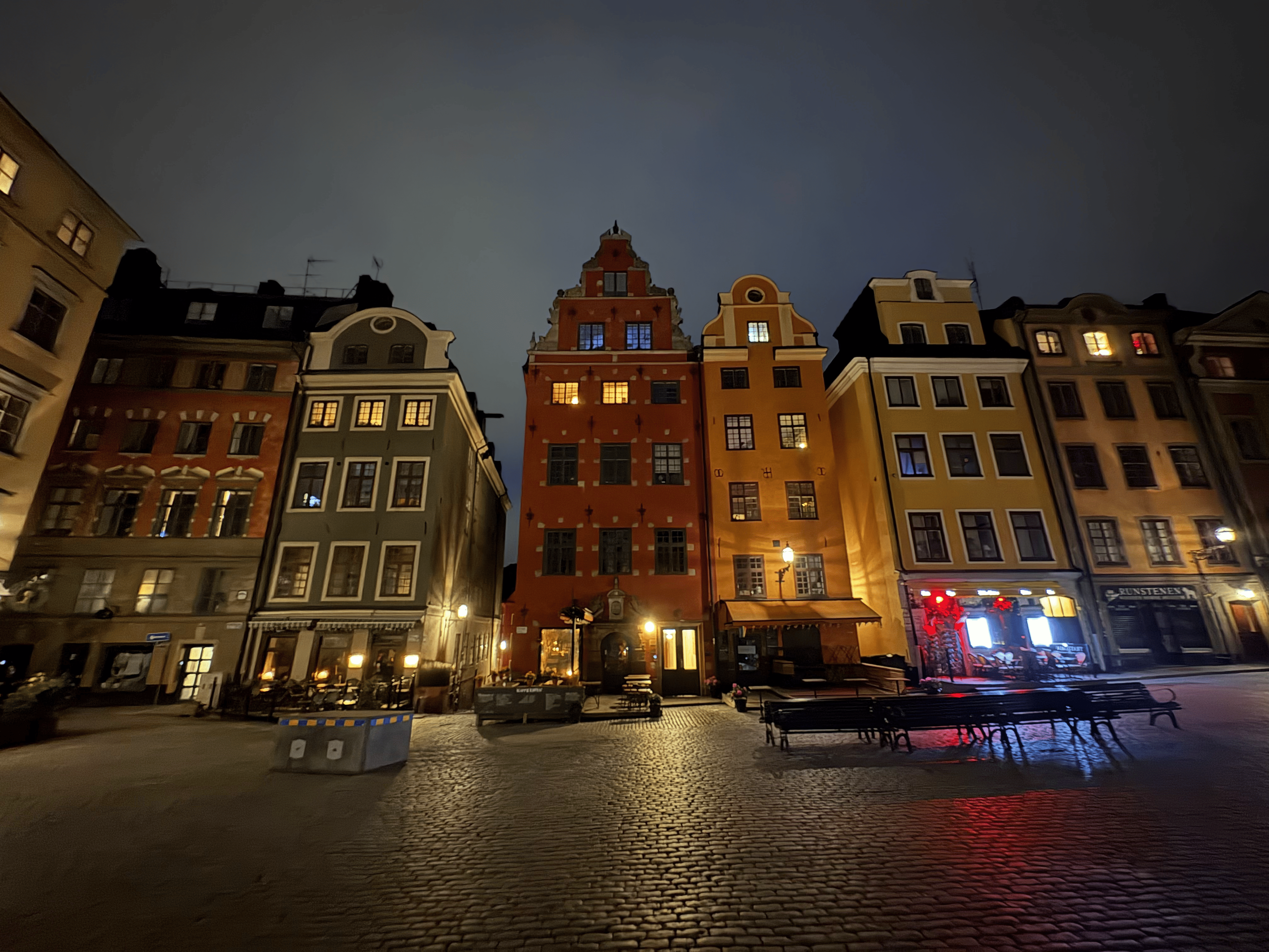 Stortorget at night