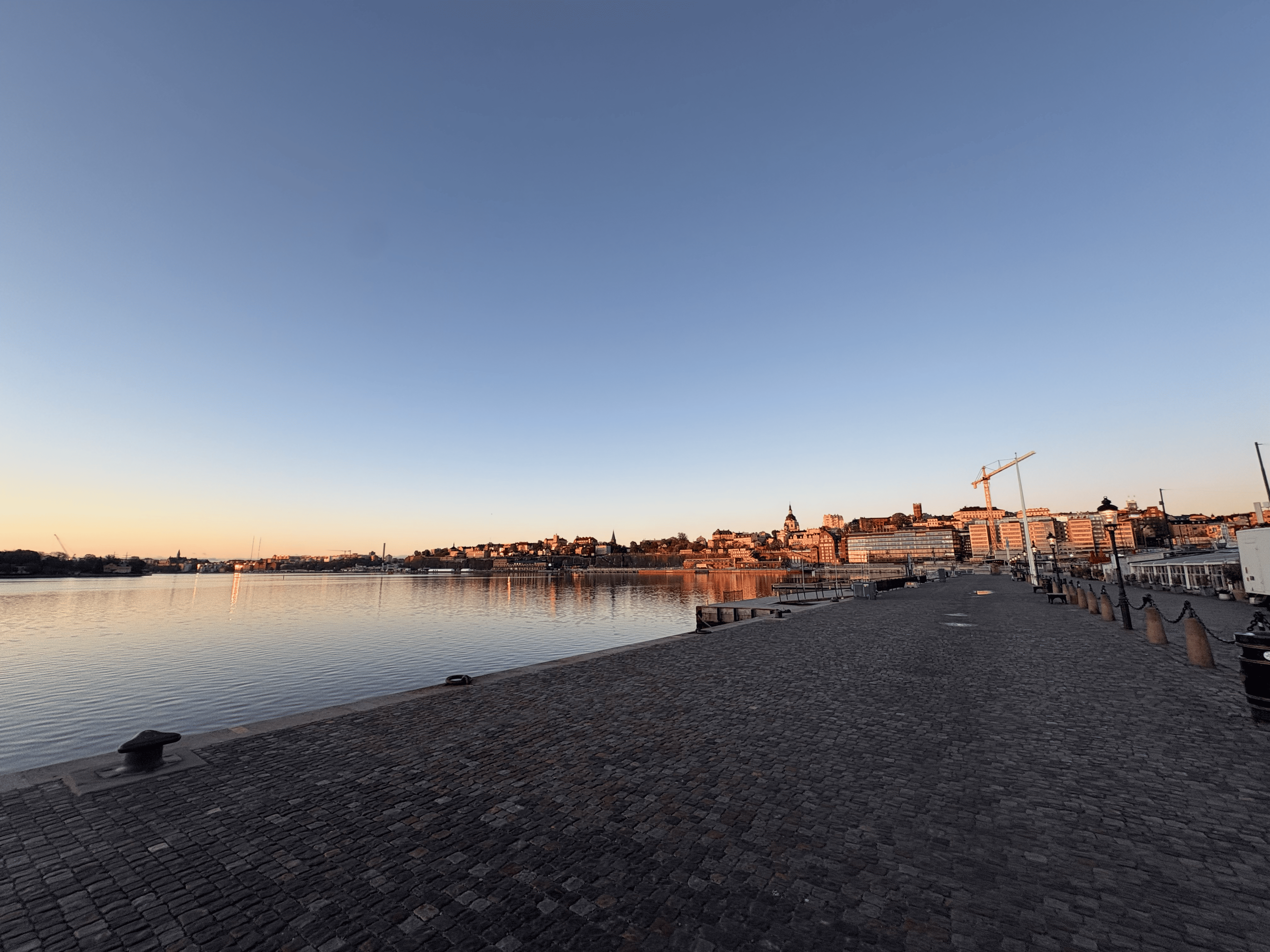 Stockholm waterfront view