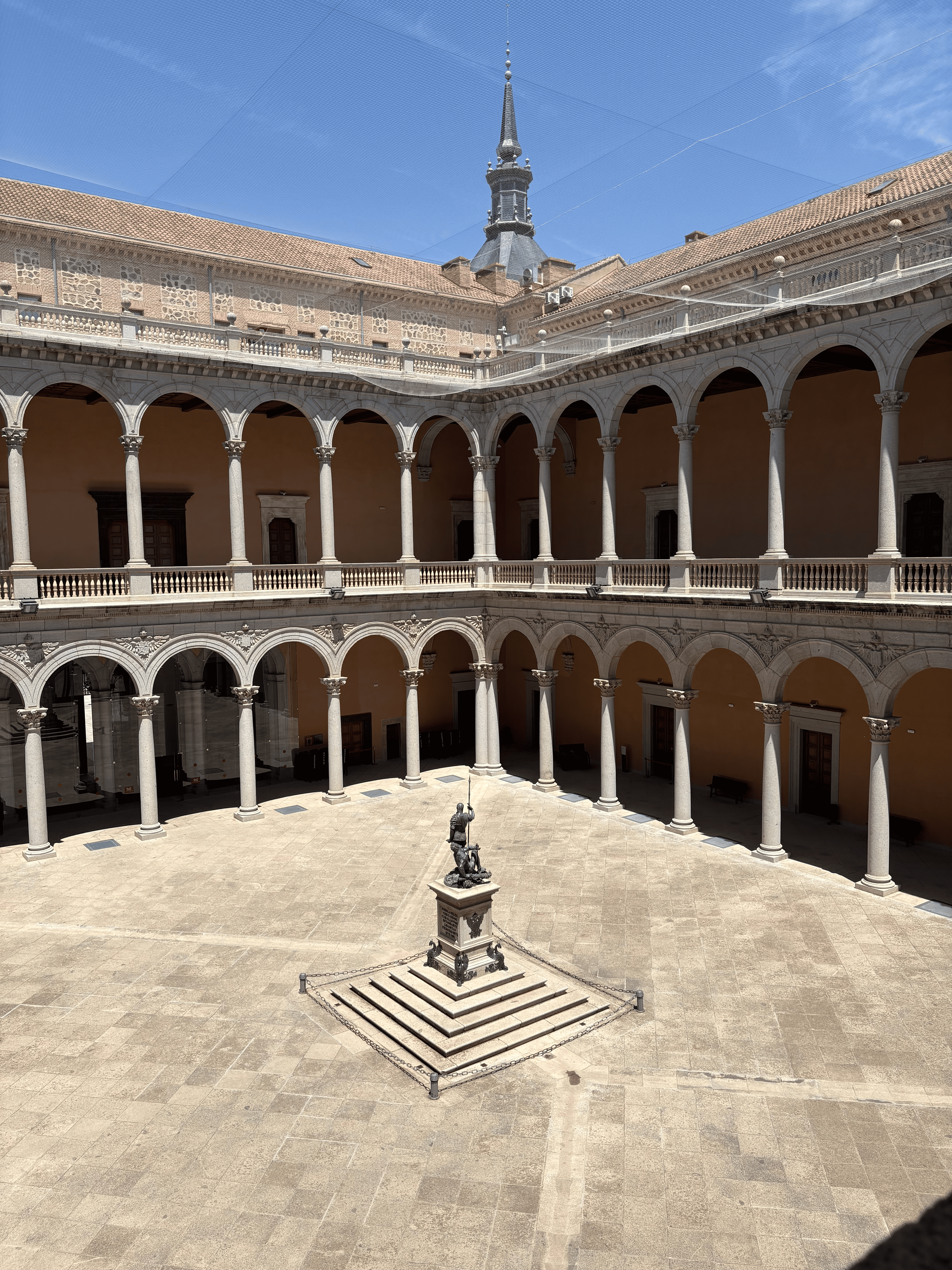 Alcázar of Toledo courtyard