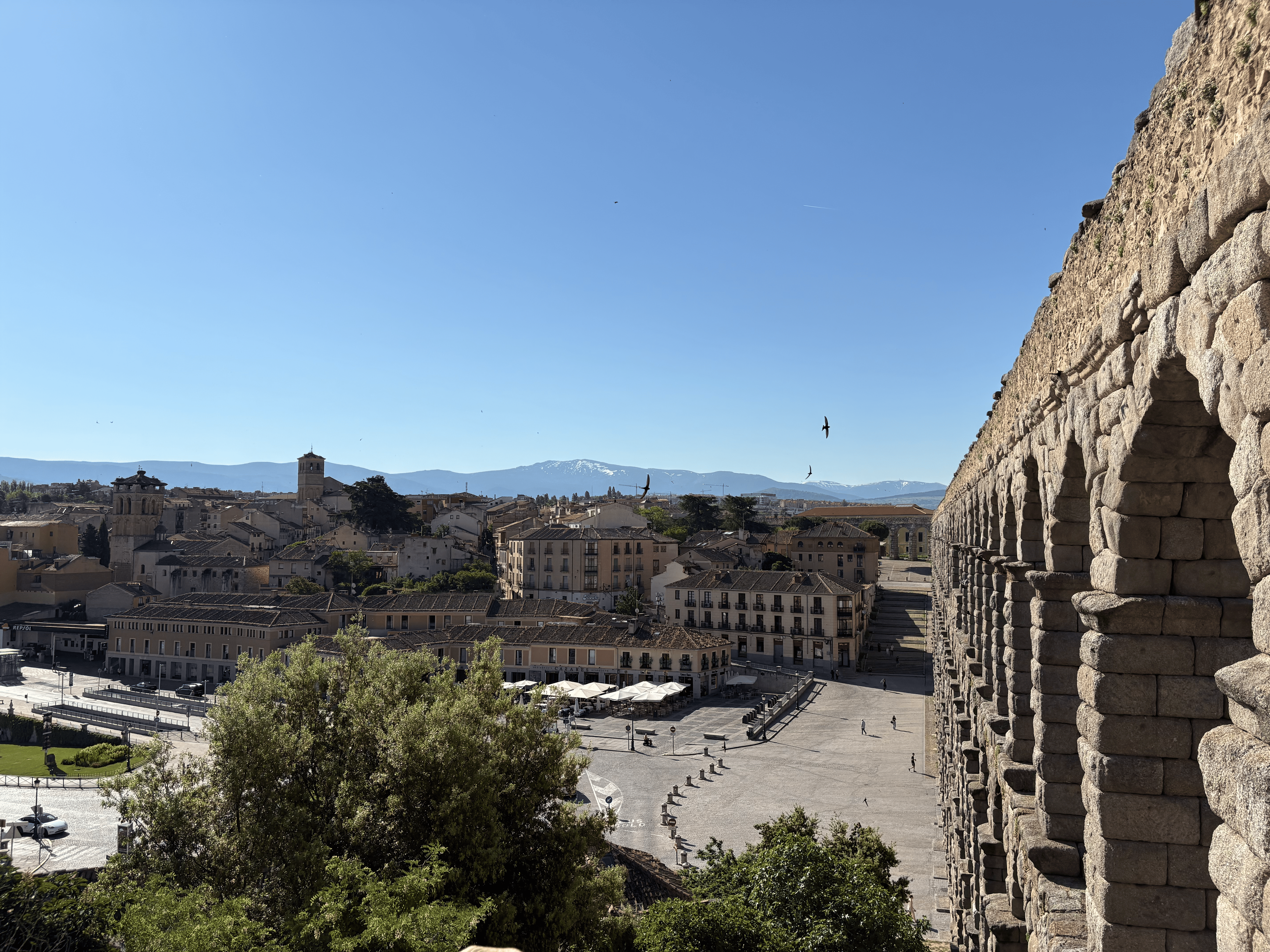 Roman Aqueduct in Segovia