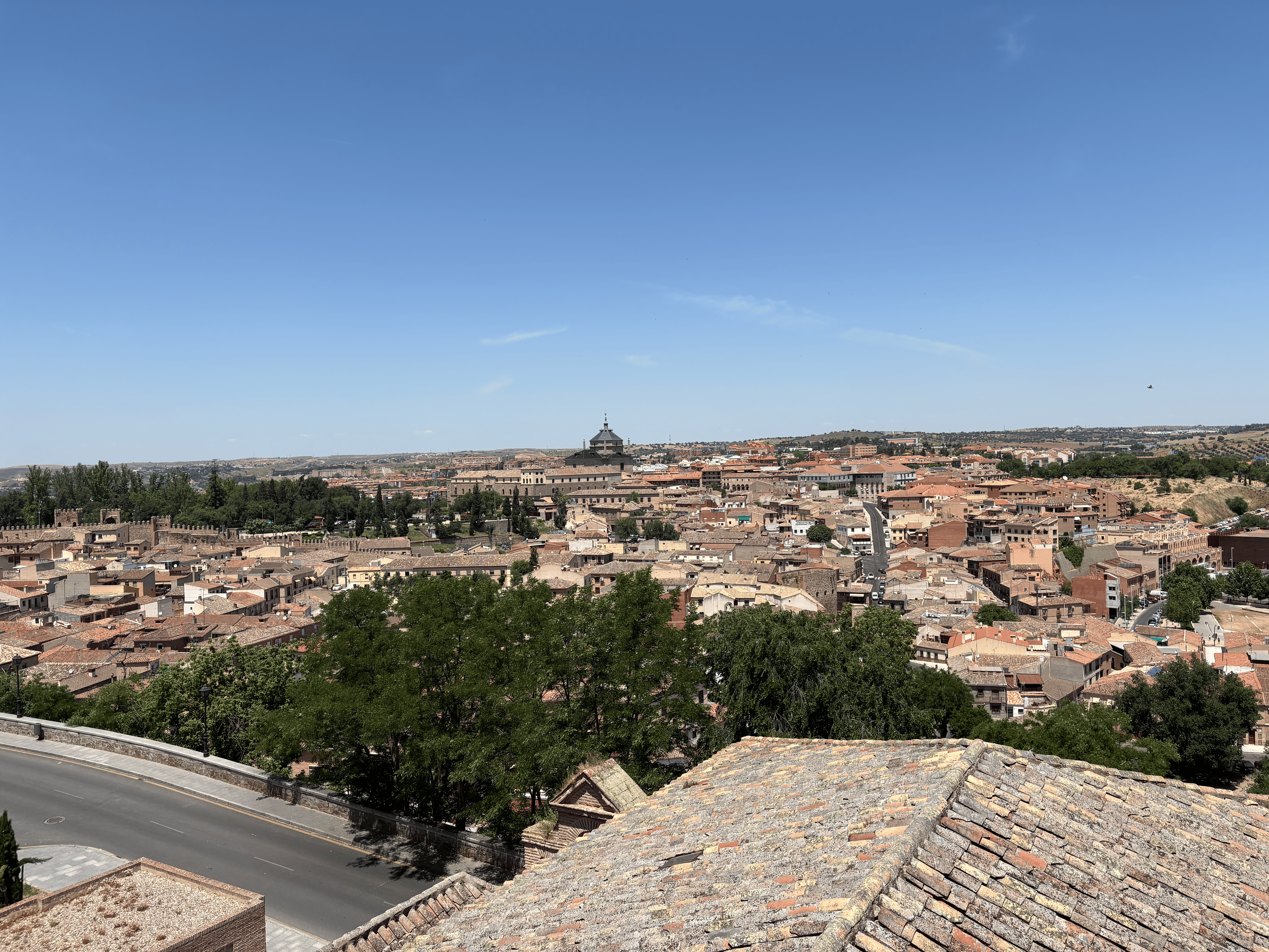 Toledo skyline from Mirador del Valle
